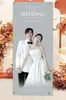 Póster de Señal de Bienvenida para Boda, Foto de Bienvenida para Boda, Tablero Kt de Compromiso, Soporte de Exhibición Personalizado, Roll-Up Banner