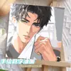 Além do Mundo Pintura a Óleo Digital DIY Colorir Preenchido à Mão Pintura a Óleo Personagem Protagonista Masculino Personagem de Romance Pintura a Óleo Acrílica