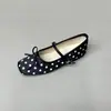 Populares zapatos Mary Jane de estilo retro francés para mujer, nuevo modelo otoño 2026, zapatos planos de punta cuadrada con lazo, zapatos de corte bajo