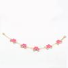 Pulsera de mariposa CDD, nueva pulsera de fritilaria multicolor de doble cara con trébol de cuatro hojas, suministro caliente de comercio electrónico transfronterizo de Amazon