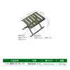 Taburete plegable para exteriores silla de pesca portátil tren Silla de taburete pequeño verde silla con respaldo banco de camping taburete taburete