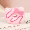 Donut de lazo accesorios para teléfono móvil de resina accesorios para el cabello pasador caja de papelería material de bricolaje al por mayor pegamento en crema