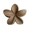 Presilha de Cabelo Flor de Frangipani Mais Vendida, Presilha de Garra para Cabelo, Presilha Tubarão, Tamanho Grande para Cabelos Grossos, Acessórios Populares, Joias Yiwu