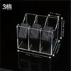 Caixa de Cinto de Acrílico Transparente com Múltiplos Compartimentos, Gaveta Empilhável para Guarda-Roupa, Caixa de Armazenamento de Cintos para Casa, Exibidor de Joias