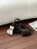 Bolso tejido de diseño muy elegante con diseño de hebilla de cinturón, bolso tote pequeño, nuevo bolso de moda 2026 para hombro y cruzado