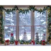 Comércio Exterior Castelo de Gelo e Neve Tecido de Fundo Amazon Aniversário Natal Banner de Cena de Neve Decoração de Festa Suprimentos Adereços de Fotografia