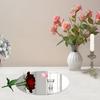 Adesivo de Parede Espelhado Acrílico Espelho de Mesa Redondo Central Adequado para Casamento Festa Decoração de Feriado Espelho Acrílico