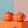 Cerámica Shishi Ruyi Sellada Lata de Té Creativa Boda Festival de Primavera Reunión Anual Souvenir Personalizado Regalo Lata de Dulces de Boda Venta al por Mayor