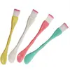 Venta Directa de Fábrica Cepillo y Cuchara para Mascarilla Facial de Doble Propósito, Raspador de Mascarilla, Pincel de Maquillaje, Pincel para Rubor, Palillo Mezclador de Mascarilla, Pincel Pequeño para Base