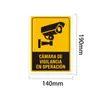 Etiquetas de aviso de segurança: Proibido Fumar nas Oficinas da Fábrica, Risco de Alta Tensão, Ponto de Reunião de Emergência, Placas de Segurança Contra Incêndio Industrial