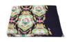 Bufanda de Lana 80% Estampado Digital al por Mayor Otoño e Invierno Chal de Cachemira para Mujer Planta Floral Artístico Retro