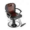 Cadeira de Barbeiro Reclinável Metal Cadeira de Cabeleireiro Comércio Exterior Cadeira para Salão de Barbeiro Cadeira de Cabeleireiro com Elevação Móveis para Salão de Beleza Atacado