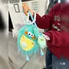 Actividades de Estudio para Jardín de Infancia Clases Manualidades Peluche Hecho a Mano Bolas de Peluche Bolso Cruzado Lindo Suministros para Atmósfera Decorativa