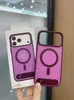 Funda para Teléfono Móvil Iphone17, Funda Magnética con Sensación de Piel, Soporte Metálico Invisible para Apple 16Promax, Modelo Caliente 18Pro