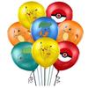 Artigos de Aniversário do Pokemon em Estoque, Toalha de Mesa Decorativa de Festa Pokemon Pikachu, Pratos de Papel, Guardanapos de Papel Decorativos