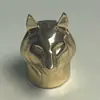 Aleación de Zinc Cabeza de Animal Leopardo Tapa de Botella de Perfume Estilo Nuevo Tapa de Botella de Perfume Cosmético Tapa de Botella de Metal Animal Personalización