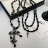 Colar com Pingente de Gota d'Água e Franja Estilo Europeu e Americano Transfronteiriço Naisi Estilo Doce e Cool Camadas Diferença de Preço Estilo Pronta Entrega Link de Compra Especial