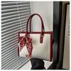 Bolso de Mano de Moda para Mujer Estilo Hong Kong Primavera y Verano 2025 Nuevo Bolso Tote para Viajar Simple y Elegante Bolso Cruzado