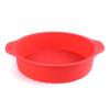 Creative food grade redonda bolo de silicone molde bolo assadeira assadeira alta temperatura resistente pão ferramentas de cozimento atacado