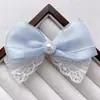 Nuo Ru Encaje Perla Doble Cinta Lazo Hecho a Mano Accesorios Zapatos Calcetines Bolsas Accesorios de Ropa Accesorios al por Mayor