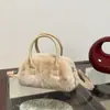 Bolsos Peludos Nicho de Otoño e Invierno para Mujer 2025 Nueva Moda Bolso Cruzado Versátil Bolso de Mano Bolso Peludo