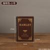 Ornamentos de Livro Falso Inglês Retrô Europeu Hamlet Estante de Livros de Madeira Móveis de Escritório Estante Armário de Parede Decorações