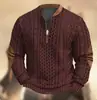 Primavera e Outono 2025 Transfronteiriço Novo Processo de Impressão Digital 3D Zíper Moletom Fashion Amazon Transfronteiriço Comércio Exterior Novo