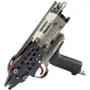 Tienda de Fábrica Pistola de Clavos Tipo C Woodpecker 760/7C7E Pistola Neumática de Ensamblaje de Jaula para Atar Jaulas de Pollo y Conejo, Pistola Tipo C para Mallas