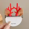 Grampo de cabelo de Natal grampo de galho de veado acessórios de cabelo crianças clipe fofo grampo de cabelo de alce de desenho animado acessórios de cabelo grampo de cabelo para bebê menina