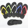 Comércio Exterior Pvc Inflável Masculino Antiderrapante Verão Preto Roupa Exterior Chinelos de Praia Corrida Volume Fábrica Logotipo Personalizado