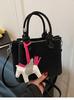 Bolsa de Mão Casual Lisa Transfronteiriça Moda Coreana Bolsa Saco 2025 Nova Primavera Textura Urbana Bolsa Transversal Tendência