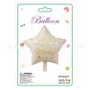 Hermoso empaque de tarjeta individual forma mate caricatura pastel moño oso arcoíris globo de película de aluminio decoración de fiesta