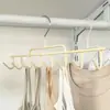Gancho Especial para Cabide para Camisolas, Organizador de Armazenamento de Roupas Íntimas, Cabide Multifuncional Ondulado, Varal de Roupas para Dormitório
