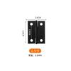 Bisagra de acero inoxidable engrosado de 2 pulgadas con rodamiento, herraje plegable, bisagra plana, bisagra para puerta y ventana de madera, bisagra para equipaje