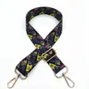Accesorio de Repuesto para Bolso de Hombro Ancho con Estampado Colorido Estilo Étnico, Correa Ajustable Individual para Hombro Cruzado para Mujer, Transfronterizo