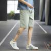 Pantalones de Cinco Puntos Artísticos para Hombre de Verano Temperamento Sencillo Pantalones Casuales Moda Urbana Moda Urbana Marca de Moda Tendencia Playera Suelto Tendencia