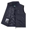 Chaleco Chaqueta para Hombre Otoño e Invierno Casual para Hombre al Aire Libre Pesca Chaleco de Bolsillo de Lana Polar Chaleco de Lana Polar Ropa de Abrigo para Hombre