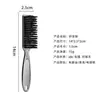 CestoMen Cepillo de Pelo Oleoso para Hombre Salón de Belleza Barrido de Cabello Roto Fibra Galvanizada Cepillo para Cabello Barba Cepillo de Limpieza de Escritorio