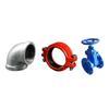 Codo galvanizado de hierro fundido maleable rosca de tornillo diente interior 90 grados accesorios para tubería contra incendios 6 minutos 1 pulgada fontanería contra incendios accesorios para tubería de acero maleable