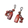 Llavero de Coche de Ciervo de Gama Alta Premium, Seguro y Propicio, para Hombres y Mujeres, Lanyard Llavero de Buena Suerte