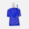 Botella de agua deportiva tipo camiseta Spot portátil para deportes al aire libre bolsa de agua plegable botella de agua plegable bolsa de agua para montar