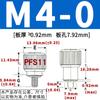 PFS11 parafusos soltos todo aço inoxidável não saem parafusos de mola parafusos de máquina de mola recartilhados M3M4M5M6