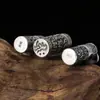 Colgante de collar popular diamante mortero seis palabras mantra Caja Gabu al por mayor Plata joyería de moda colgante para hombres y mujeres