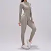 Macacão de gola alta com blocos de cor transfronteiriço europeu e americano para mulheres, com zíper parcial, peça única, para esportes de alta intensidade, fitness, yoga 9326