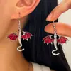 Pulseira Tecida à Mão com Dragão de Esmalte Vintage de Nicho Pulseira de Dragão Cravejada com Diamantes Transfronteiriça Europeia e Americana Joia Versátil Personalizada para Homens