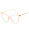 2460 gafas de sol personalizadas de ojo de gato de moda nueva montura de gafas de moda para mujer espejo plano de comercio exterior en stock