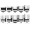 Accesorios para Cortapelos de Hombre Resuxi Set Colorido de 8 Piezas Peine Límite para Cabeza de Aceite Cortapelos Eléctrico con Placa Metálica Diseño Silencioso
