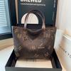 Bolsa Tote de Grande Capacidade Moda Popular Deste Ano Bolsa Grande Bolsa de Ombro Bolsa Mensageiro Bolsa para Deslocamento Inverno 2024 Nova Tendência de Letras