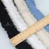 Novo 3cm de Largura Preto e Branco Azul Pelo de Vison Pequenos Acessórios de Renda Perfumada DIY Roupa Suéter Sapatos Chapéus Bolsas Fita