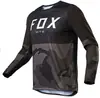 Ropa Fox para Descenso Ropa para Ciclismo de Montaña para Hombres y Mujeres Camisetas de Manga Larga Ropa de Carreras de Motocicleta Todoterreno de Verano Ropa para Descenso